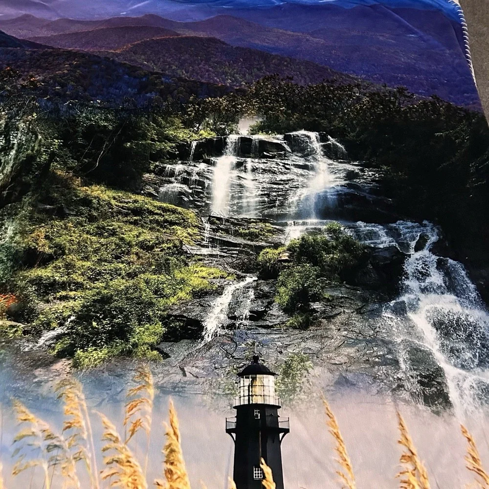Georgia Landmarks Fleece‎ Throw 50